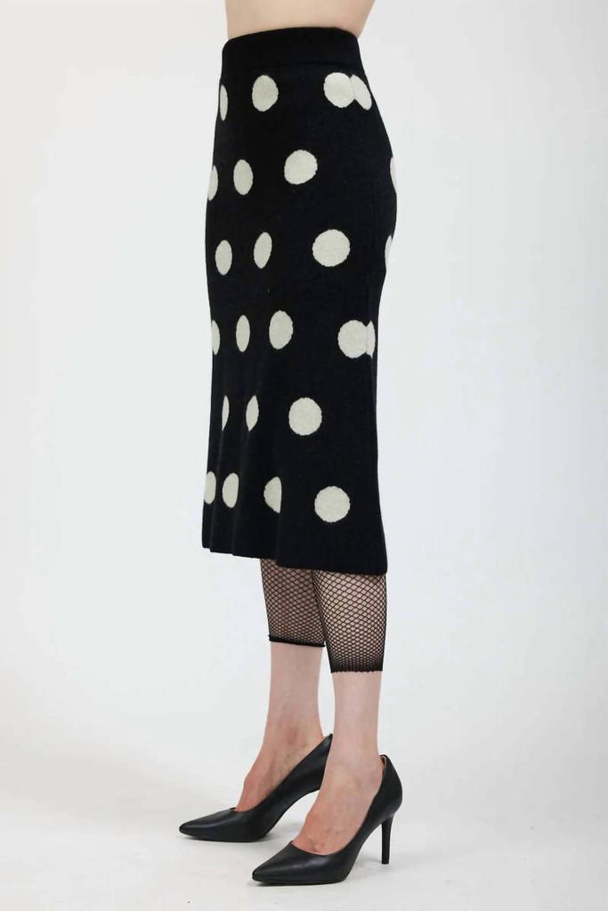 BATSHEVA Batsheva - Saga Polka Dot Skirt
