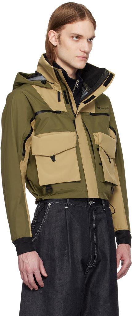 Snow Peak Khaki Toned Trout Edition 3L Wading Jacket - Outdoor