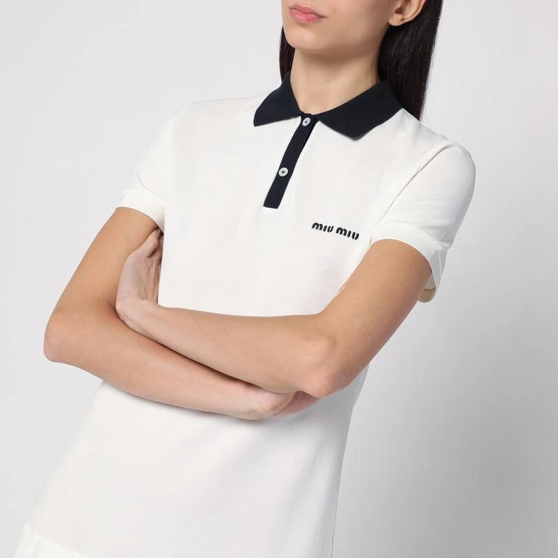 Miu Miu Black/white cotton dress 4