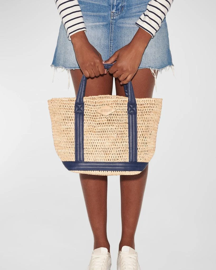 MZ Wallace Small Raffia Tote Bag 2