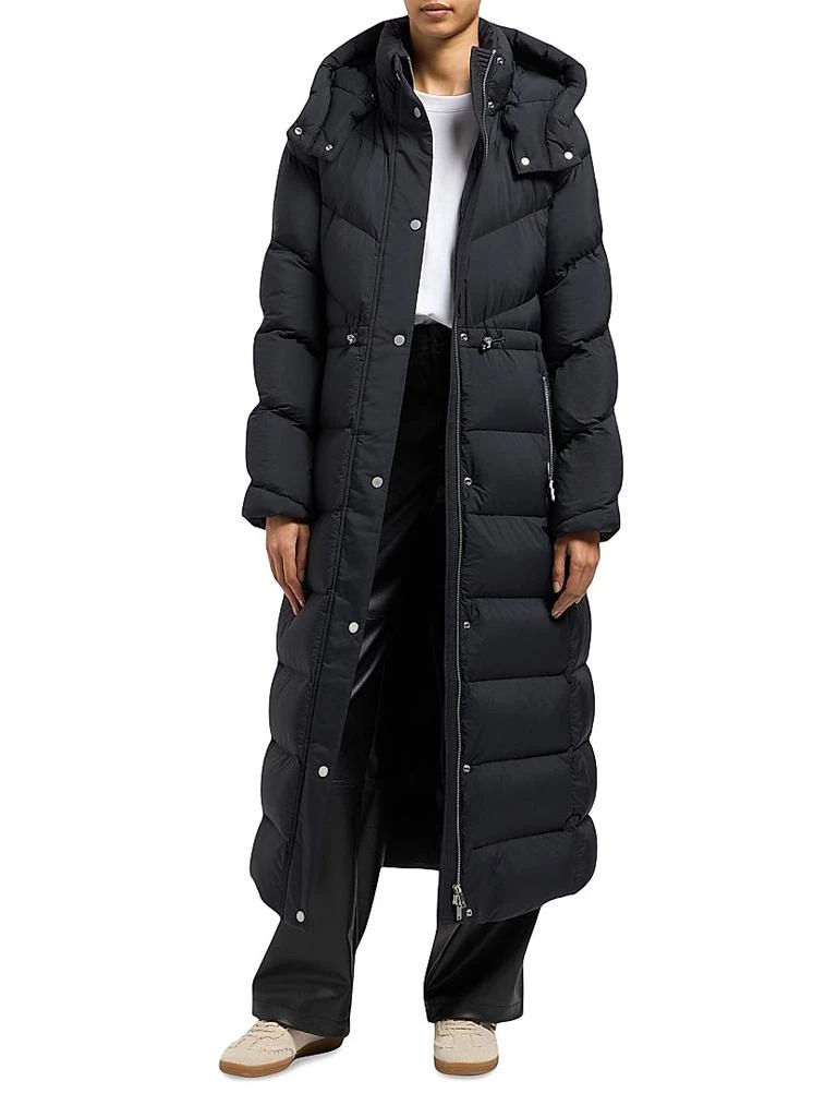 Moose Knuckles Belle Cote Long Down Puffer Coat 1