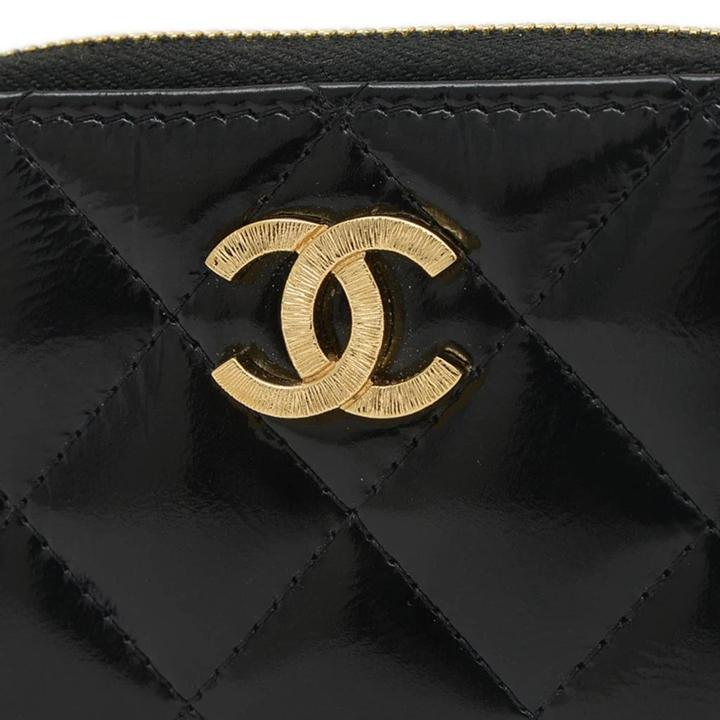 Chanel Leather Coin Purse/Coin Case (Pre-Owned) 3