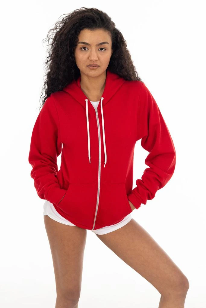 Los Angeles Apparel F97 - Flex Fleece Zip Up Hoodie 17