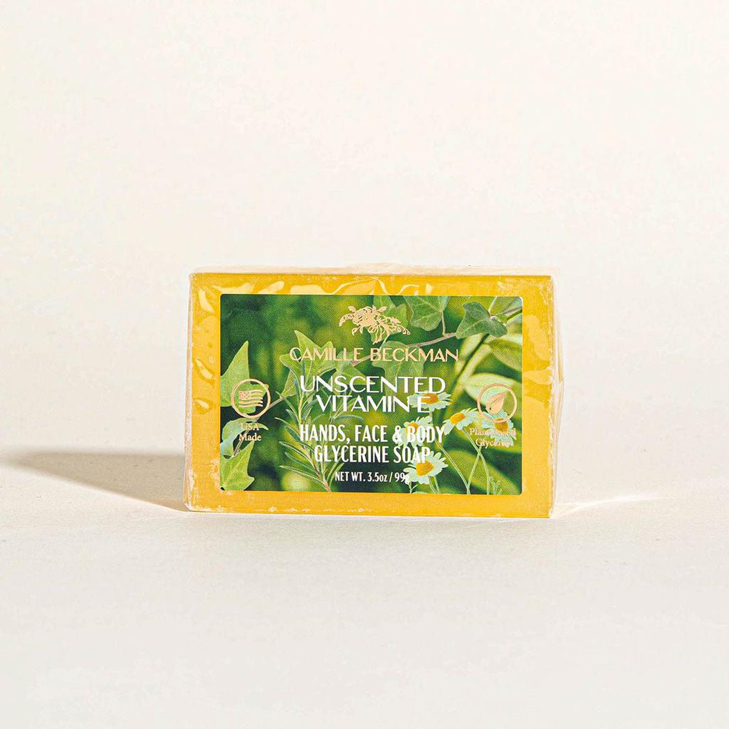 Camille Beckman Glycerine Bar Soap Unscented 3.5oz