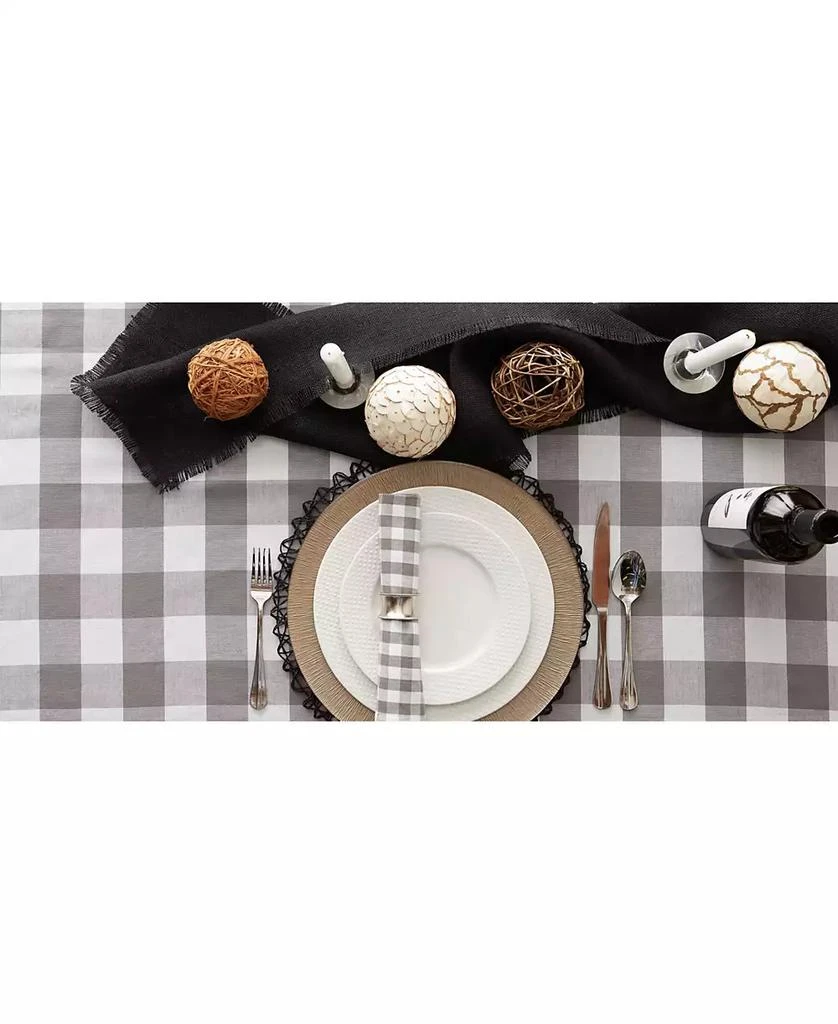 Design Imports Buffalo Check Tablecloth, 60" x 120" 6