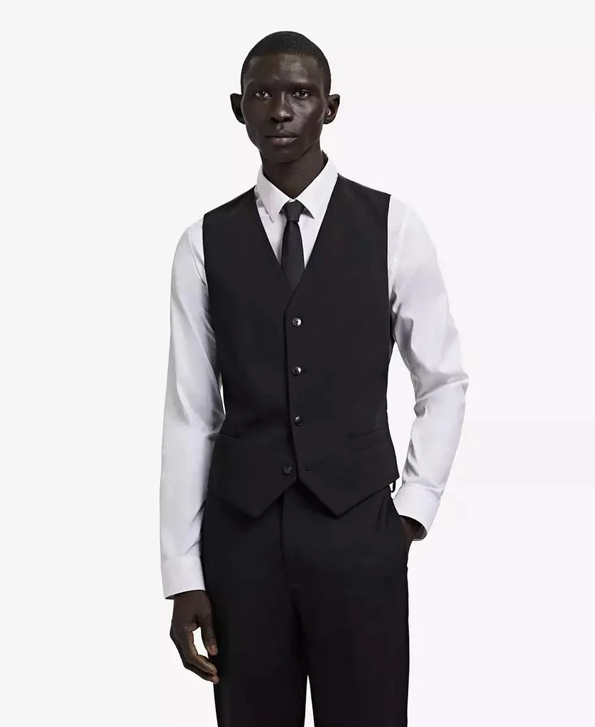 Mango Men
s Super Slim-Fit Stretch-Fabric Suit Vest