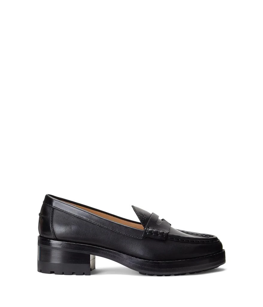 Ralph Lauren Wren Burnished Leather Penny Loafer 3