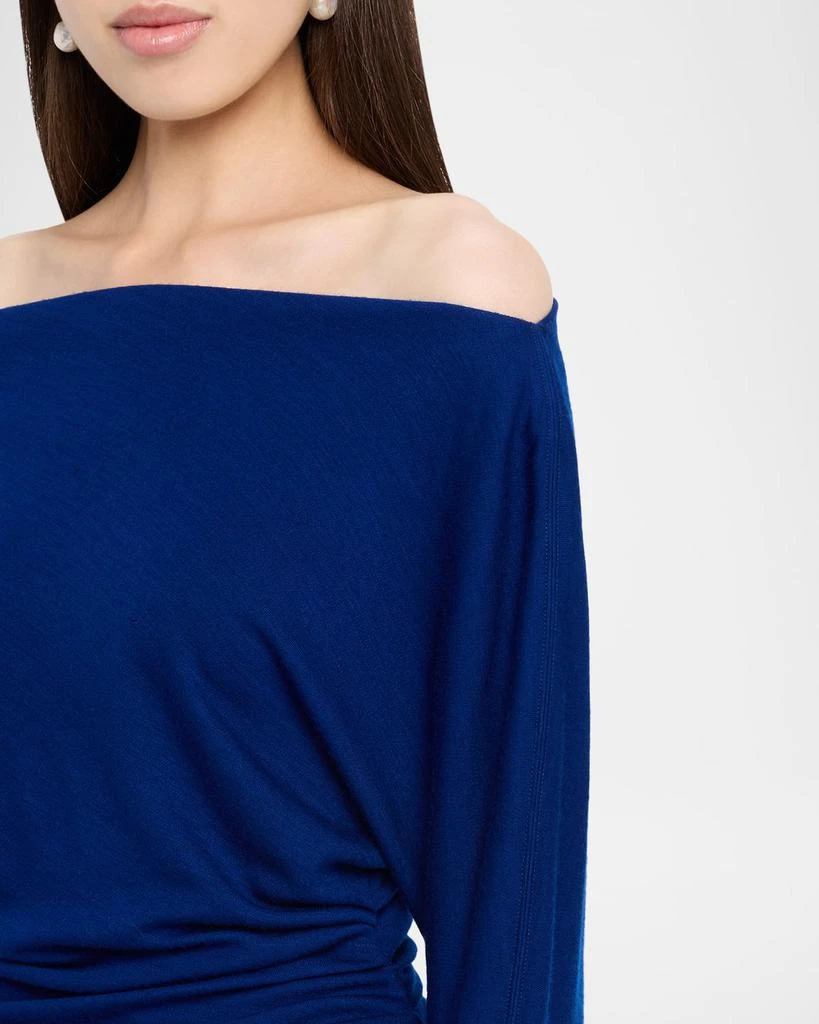 knitted dress with pearls Pearl Angora Sweater Dress M – OMNIA main image 0