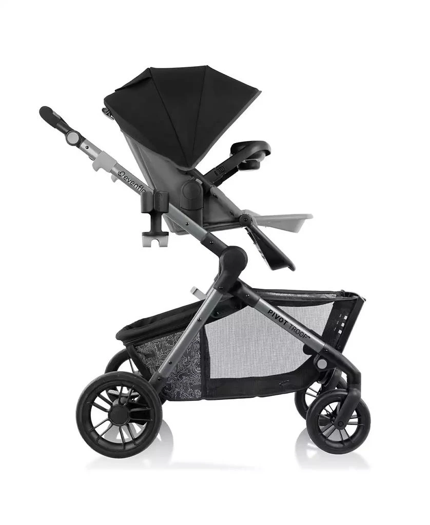 Evenflo Pivot Troop Child Pet Modular Travel System with Litemax ICS 38