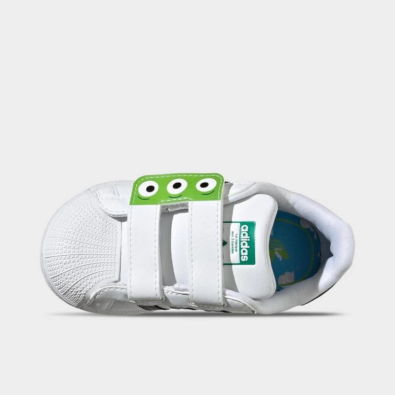 adidas gazelle silver green womens Kid's Superstar Shoes Grade School main image 0