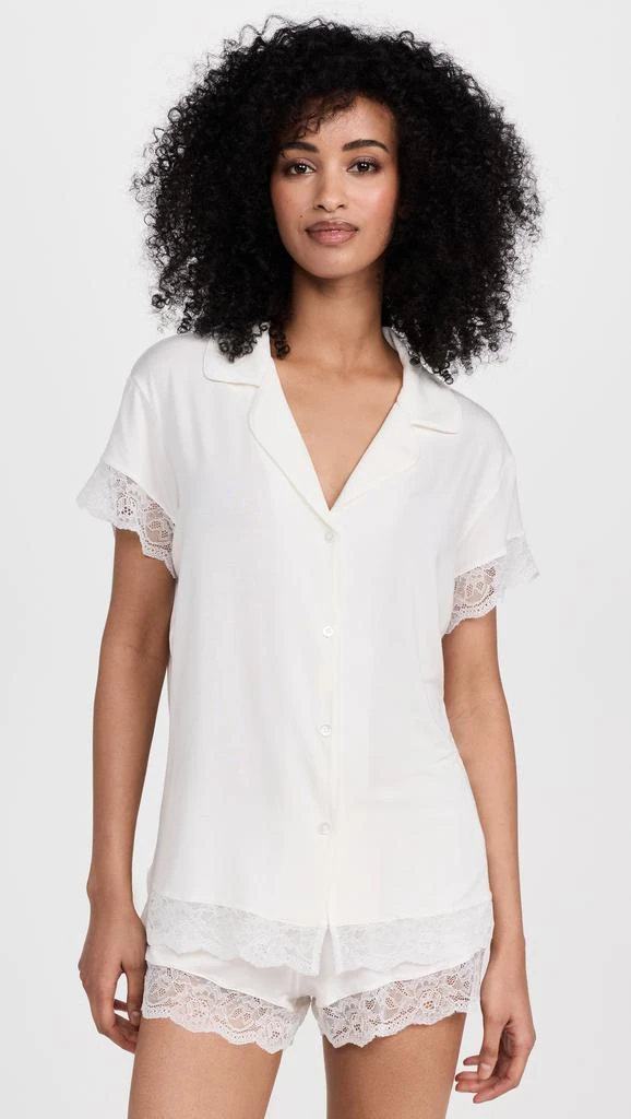 Eberjey Malou Lace Shorts PJ Set 6