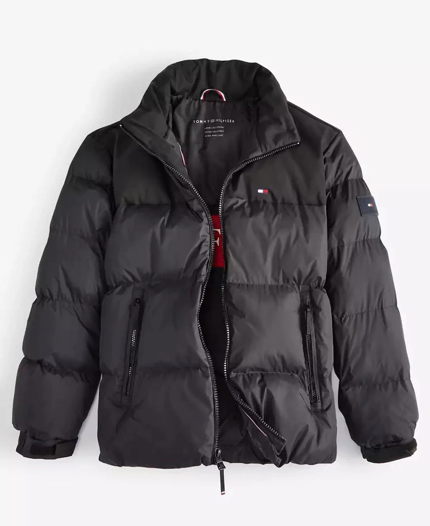 Tommy Hilfiger Men's Mixed-Media Puffer Jacket 3