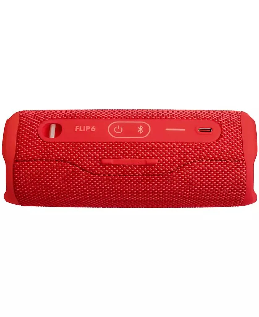 JBL FLIP6 Red Portable Waterproof Speaker 5