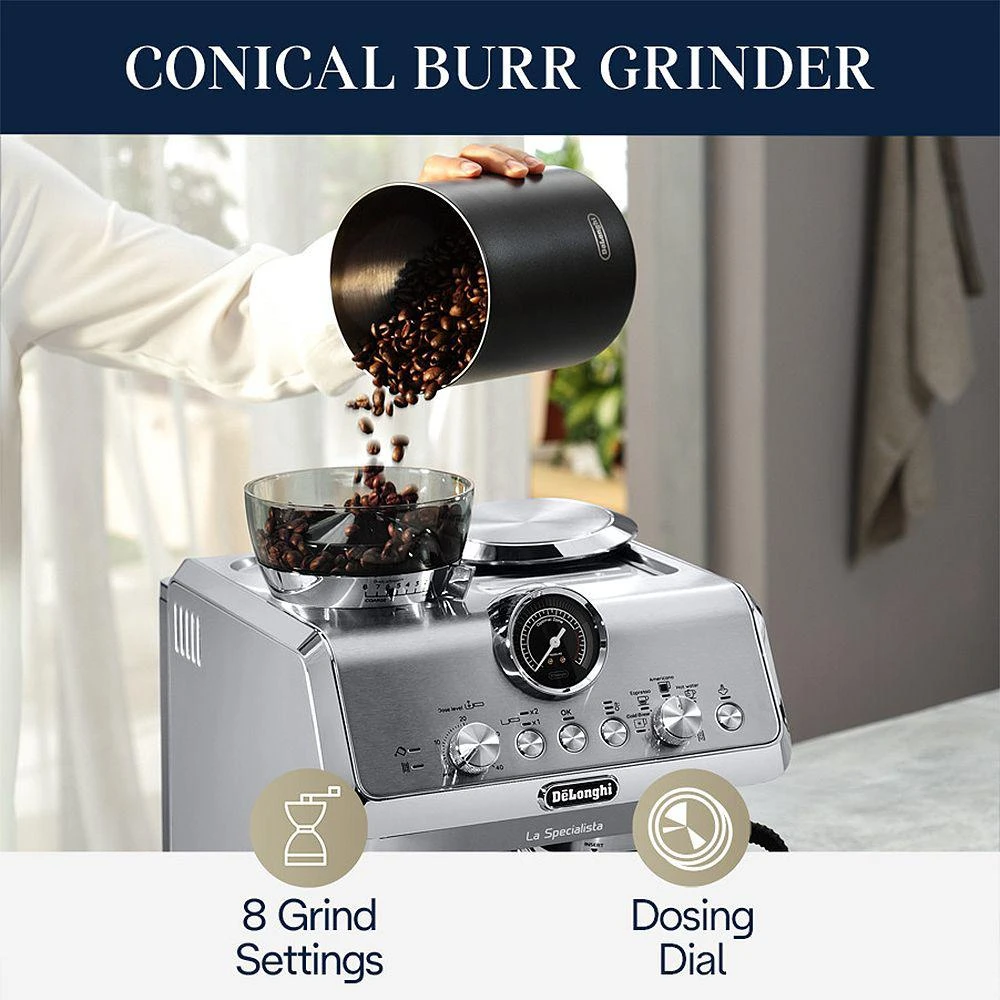De'Longhi La Specialista Arte Evo Espresso Machine with Cold Brew 8