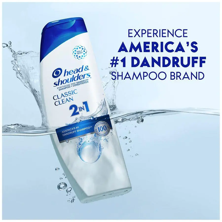 Head & Shoulders 2 in 1 Dandruff Shampoo and Conditioner, Anti-Dandruff Treatment Fresh Classic Clean 7