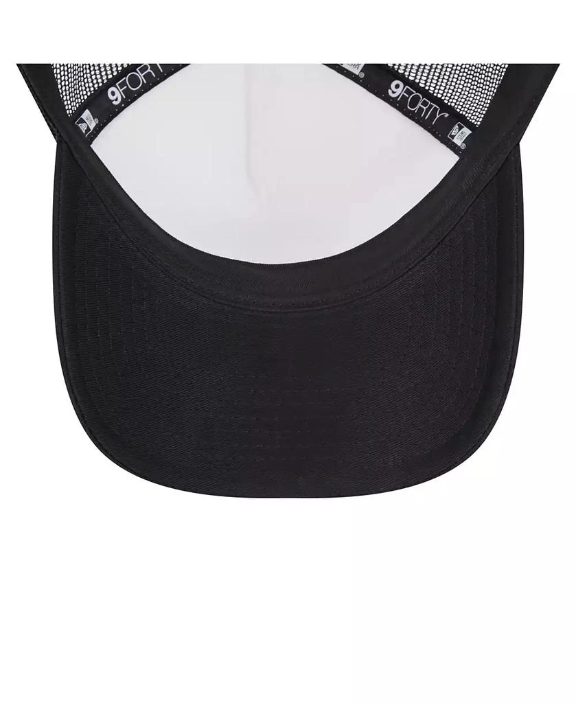 New Era Men's White/Black San Francisco Giants Spring Training Circle Foam A-Frame 9FORTY Trucker Adjustable Hat 3