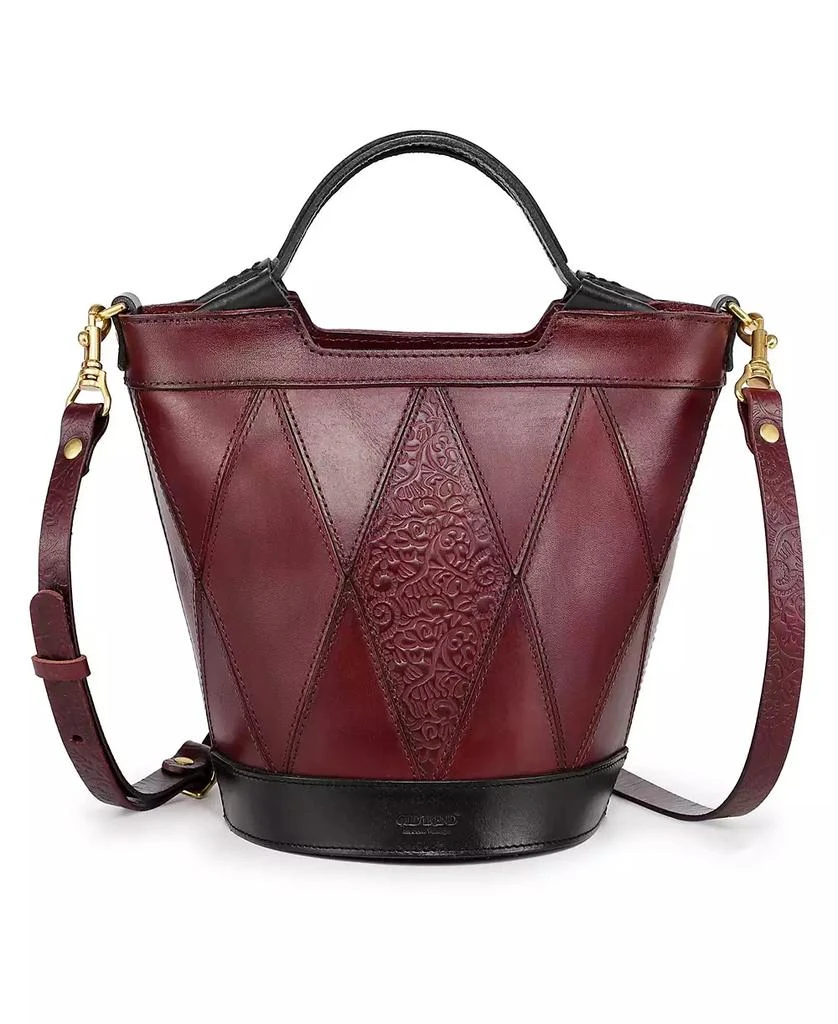 OLD TREND Women's Genuine Leather Primrose Mini Tote Bag 1