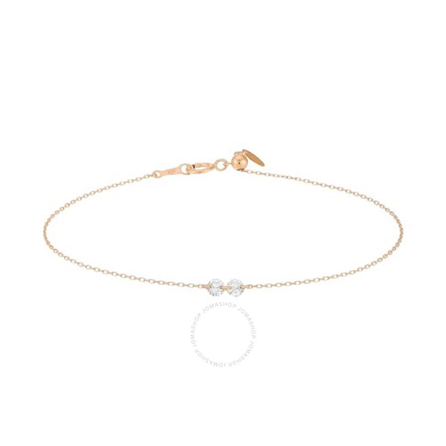 Persée Ladies 18K Rose Gold Danae Diamond Bracelet