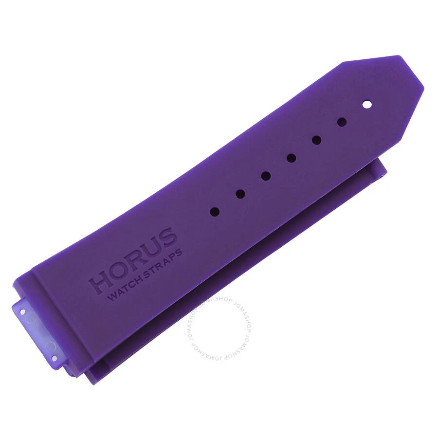 Horus Watch Straps For Hublot Big Bang (44mm) Integrated Royal Purple Rubber Watch Band H44-PRPL 3