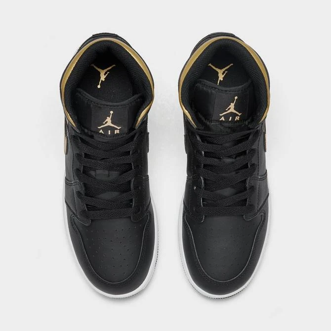 Jordan Big Kids' Air Jordan Retro 1 Mid Casual Shoes 9