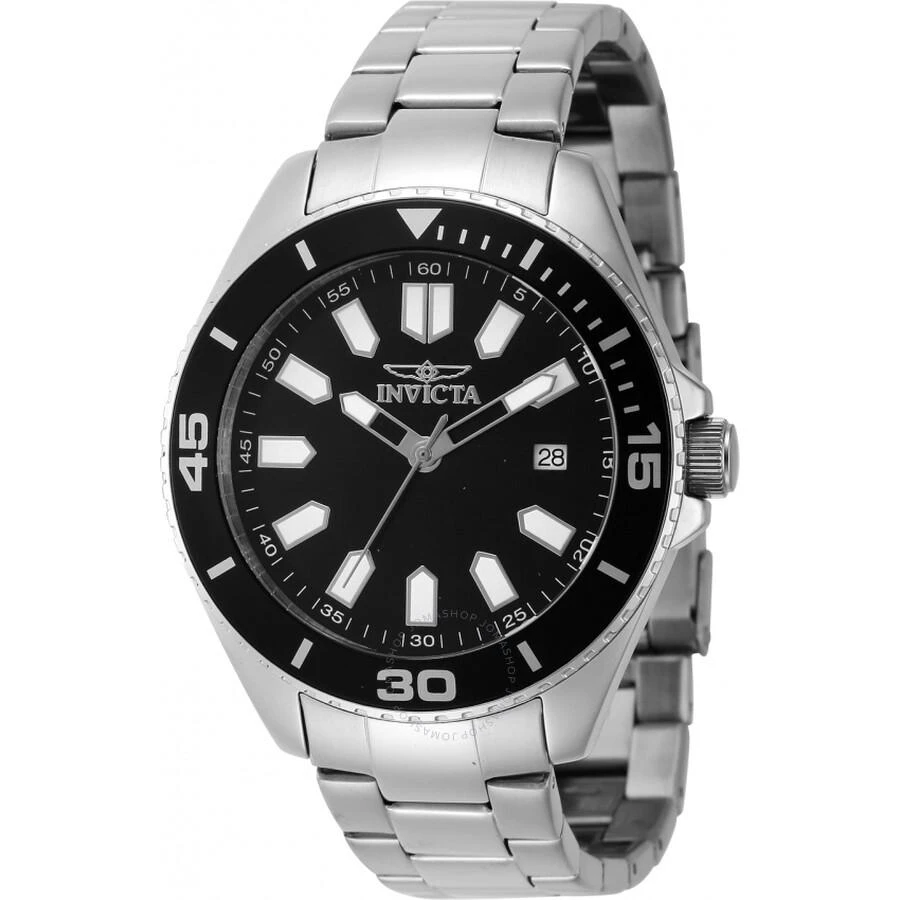 Invicta Pro Diver Quartz Black Dial Men's Watch 46316 1