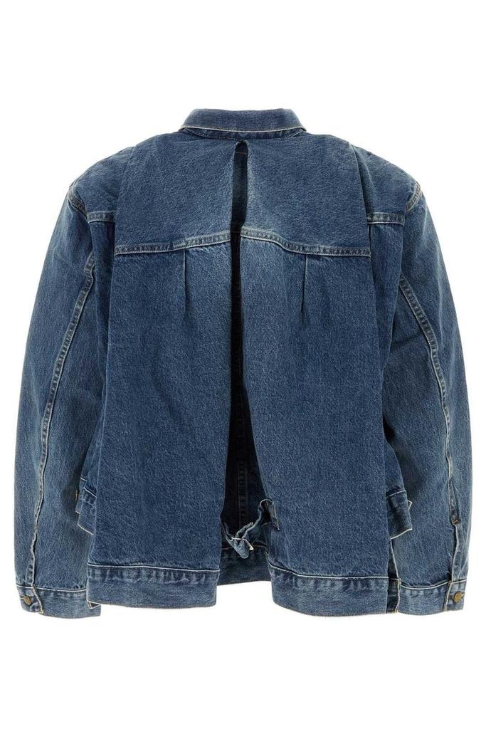Sacai Sacai Long Sleeved Denim Jacket
