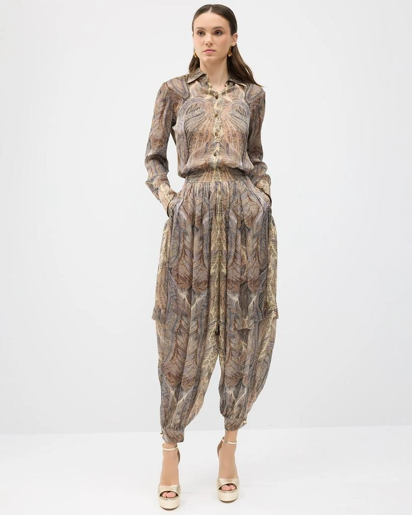Zimmermann Hypnotic Silk Harem Pants 5