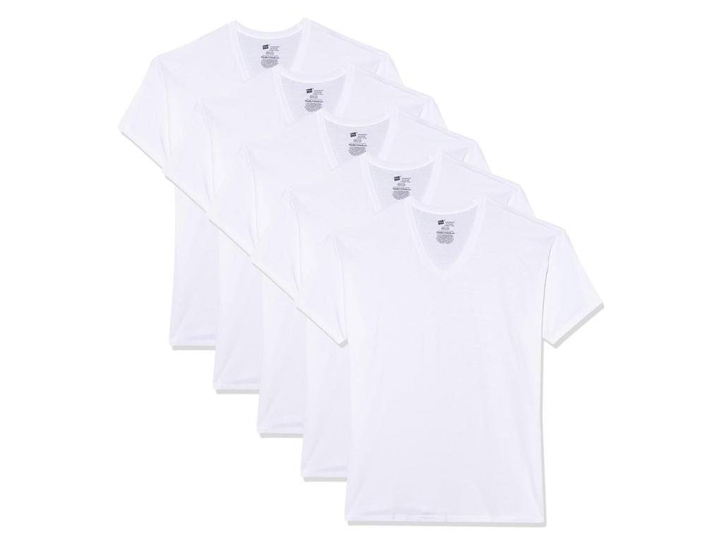 Hanes Ultimate® Comfortsoft® V-Neck Undershirt 6-Pack