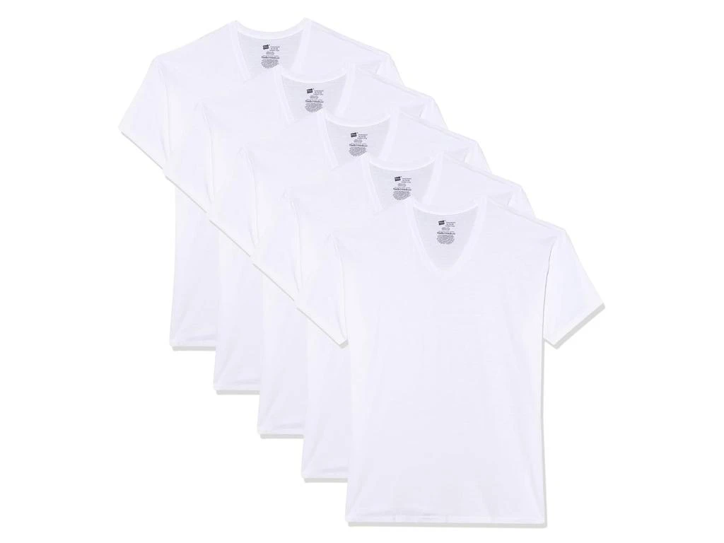 Hanes Ultimate® Comfortsoft® V-Neck Undershirt 6-Pack 1