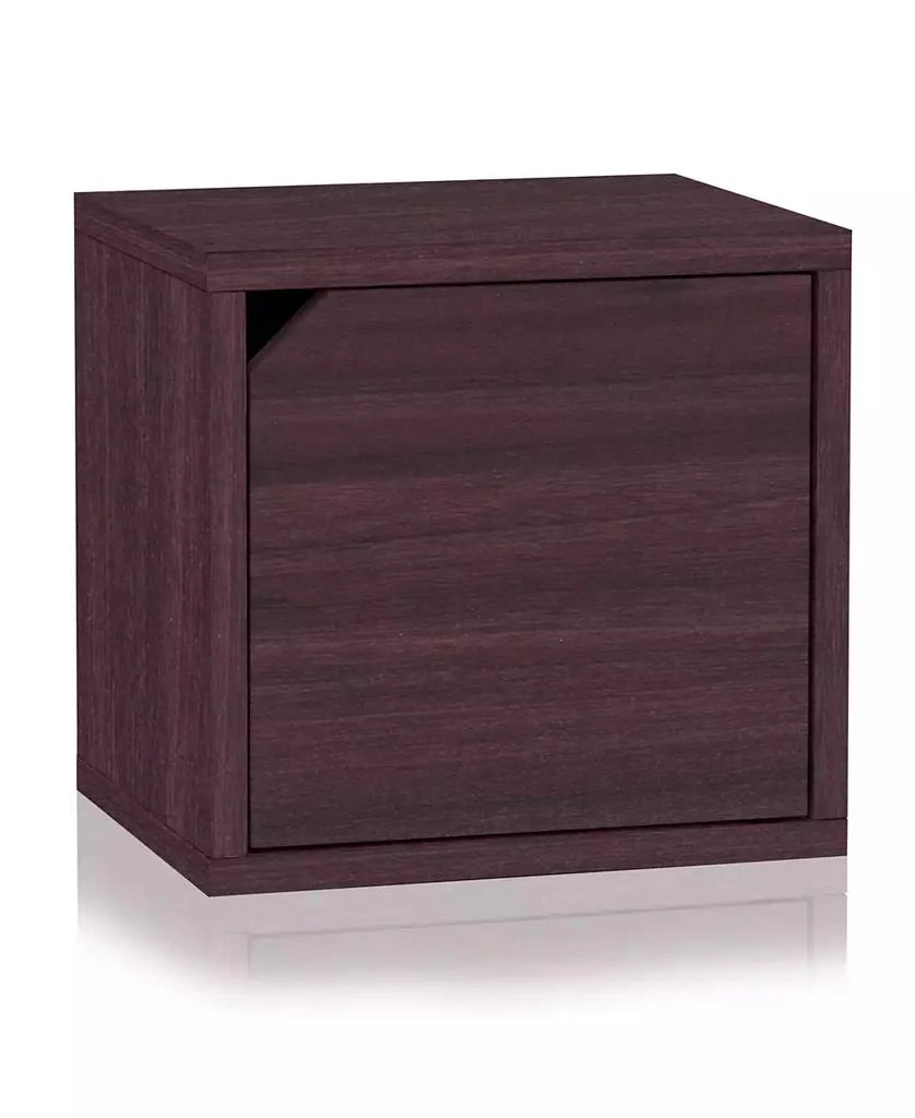 Way Basics Eco Stackable Connect Storage Cube with Door 1