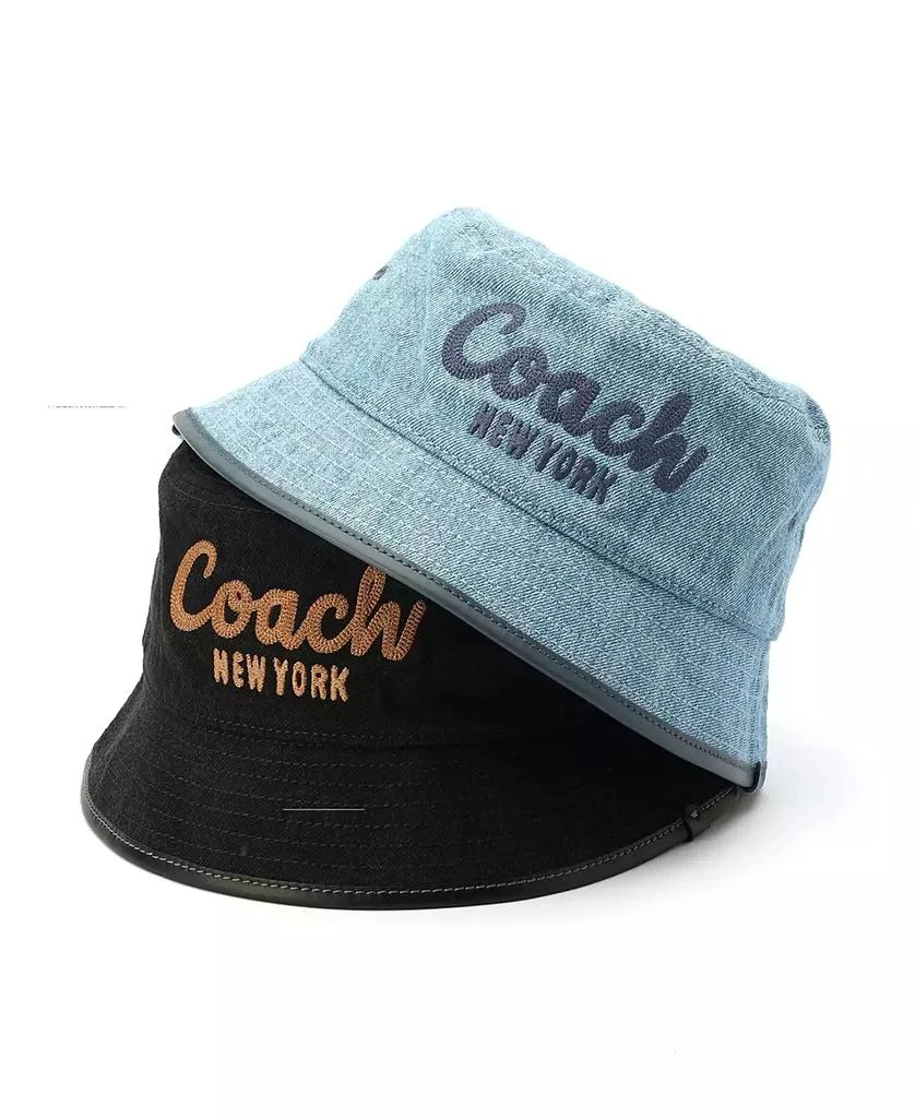 Coach Women's 1941 Embroidered Denim Bucket Hat 5