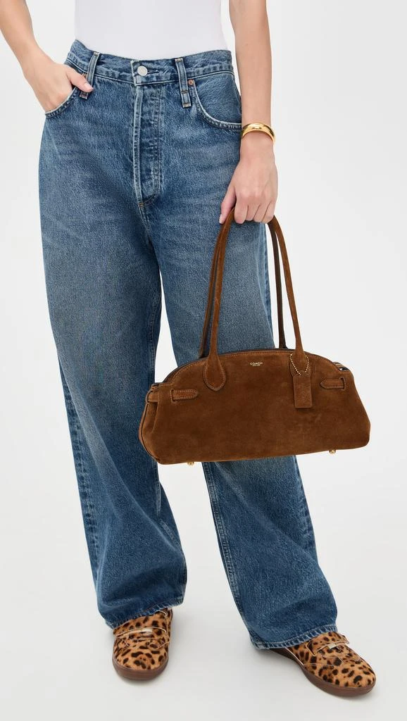 Coach Suede Empire Carryall 34 Tote 2