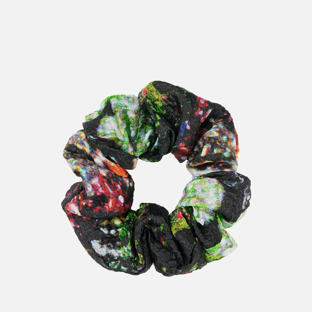 Stine Goya Stine Goya Floral Print Jacquard-Knit Scrunchie 1