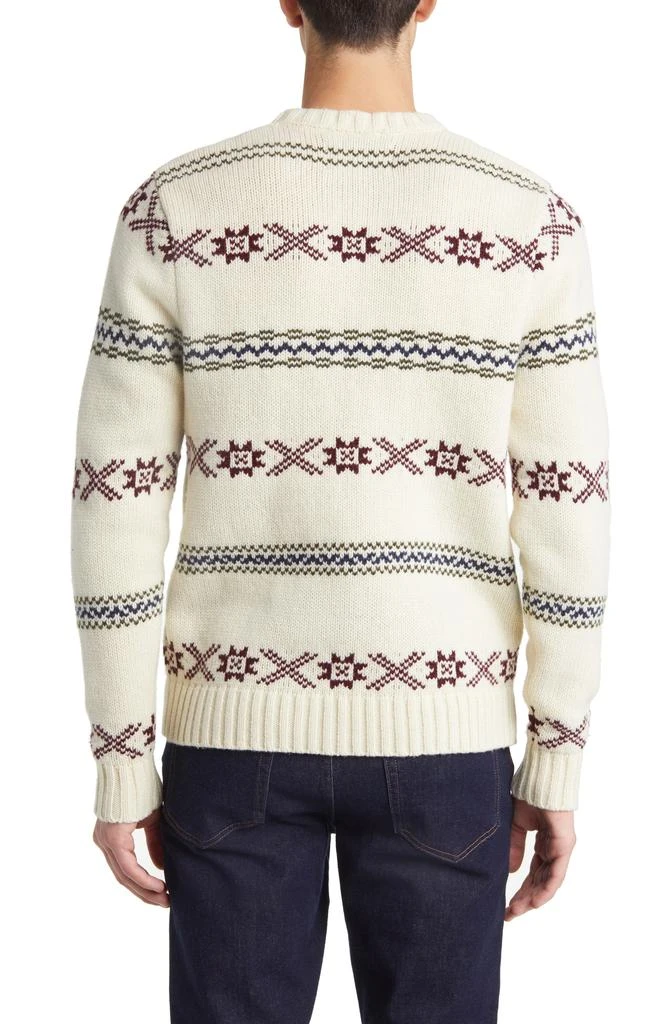 Schott NYC Norwegian Motif Wool Blend Sweater 2