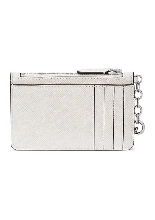 Ralph Lauren Ralph Lauren Crosshatch Leather Zip Card Case 2