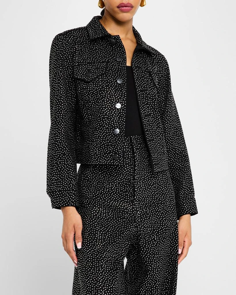 Marc Jacobs Glam Studs Shrunken Trucker Jacket 4