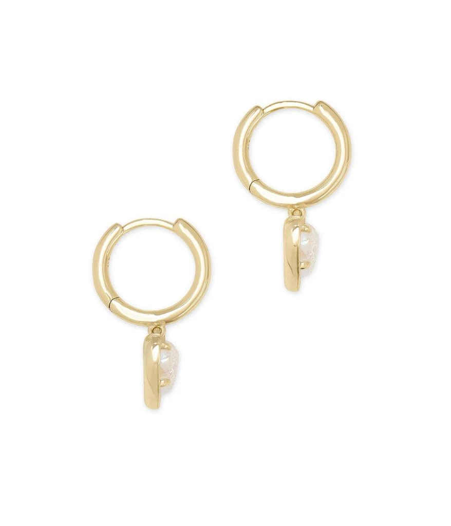 Kendra Scott Ari Heart Huggie Earrings 2