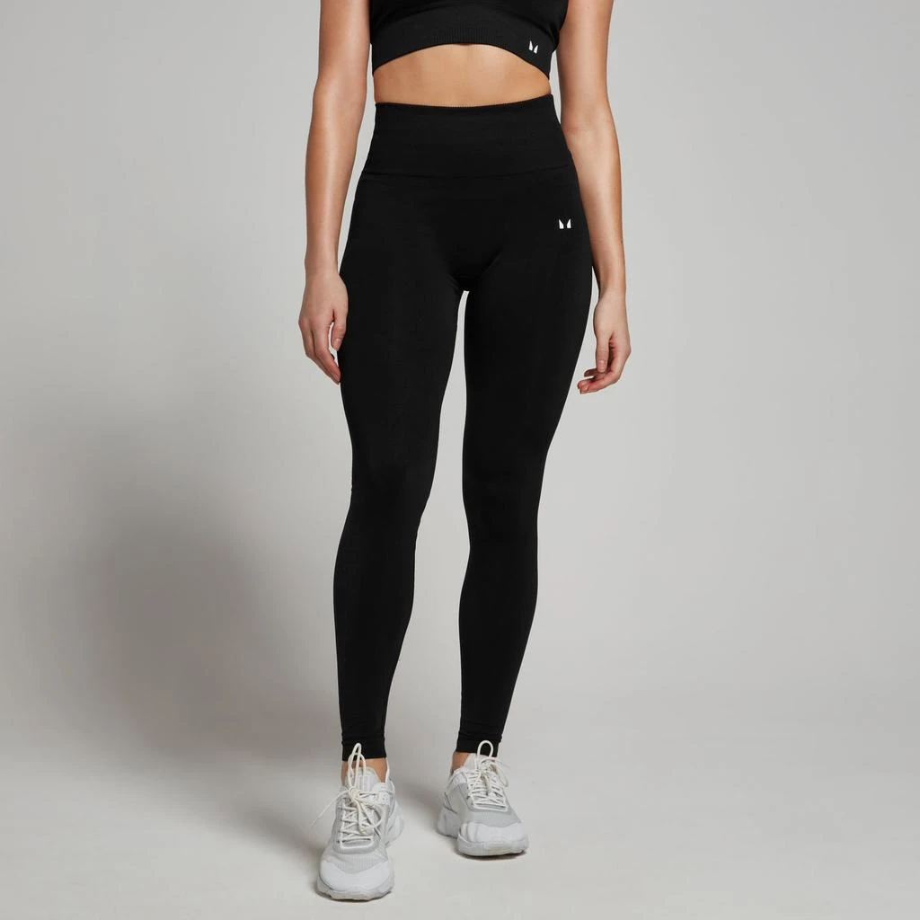 Myprotein MP Women's Tempo Seamless Leggings - Black 1
