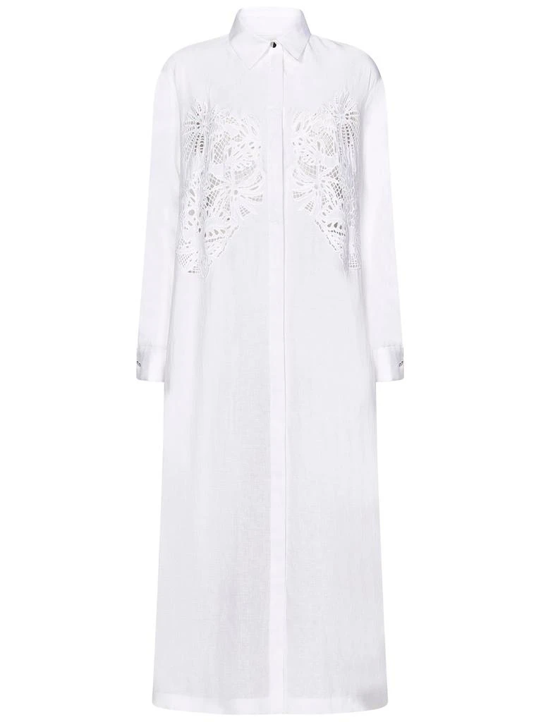 Max Mara Max Mara Studio Megaton Embroidered Long-Sleeved Midi Dress - Dresses & Skirts - Free Shipping - BeyondStyle Max Mara Max Mara Studio Megaton Embroidered Long-Sleeved Midi Dress - Dresses & Skirts - Free Shipping - BeyondStyle