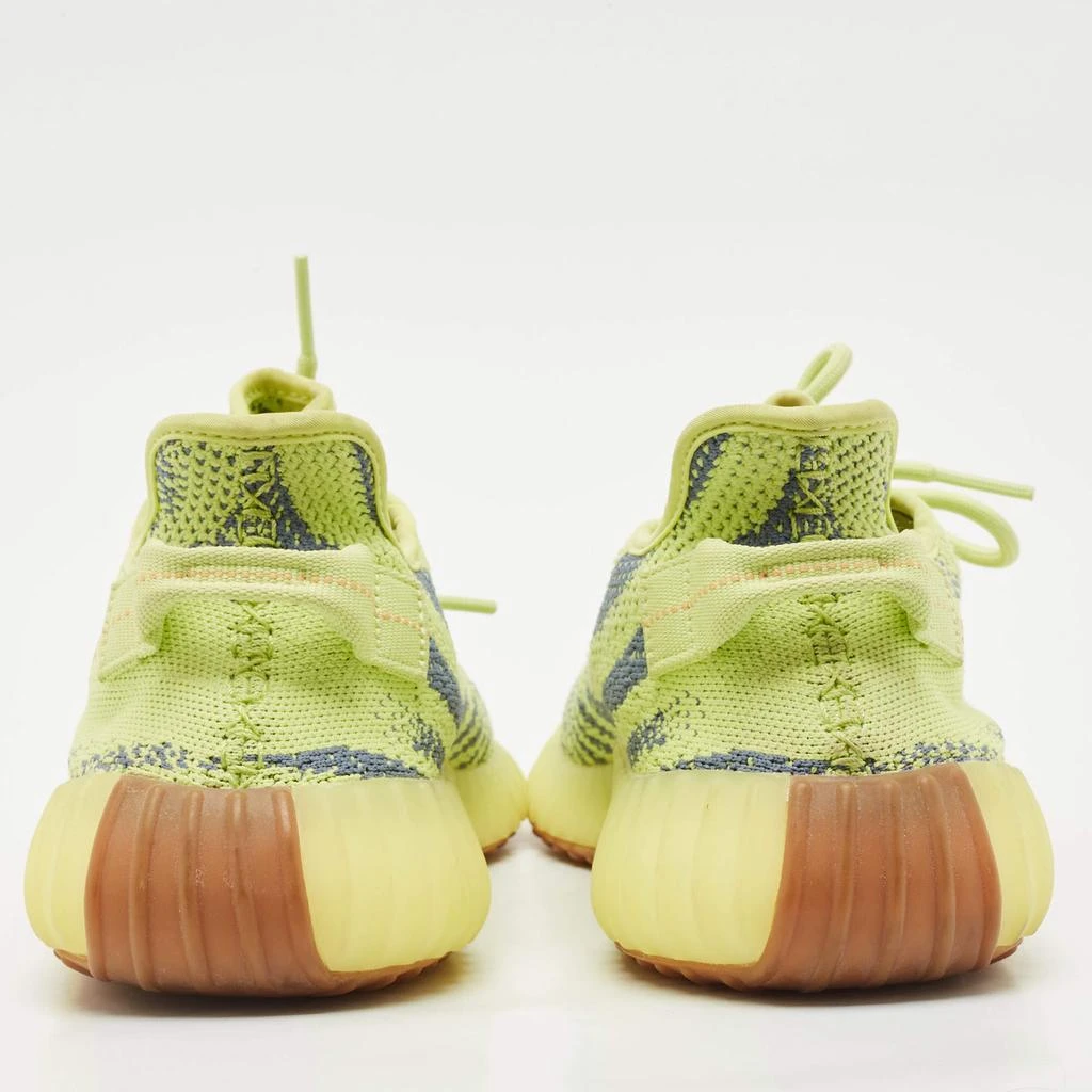 YEEZY Yeezy x Adidas Neon Yellow Knit Fabric Boost 350 V2 Semi Frozen Yellow  Sneakers Size 42 2/3 - Running Shoes - Free Shipping - BeyondStyle