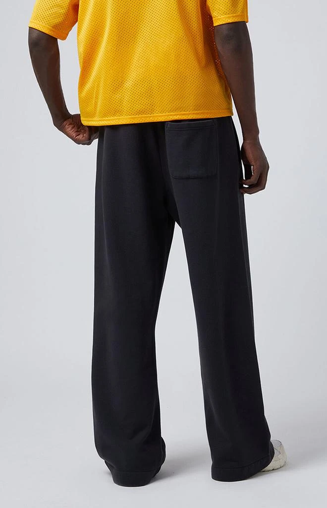 PacSun Black Wash Baggy Sweatpants 4