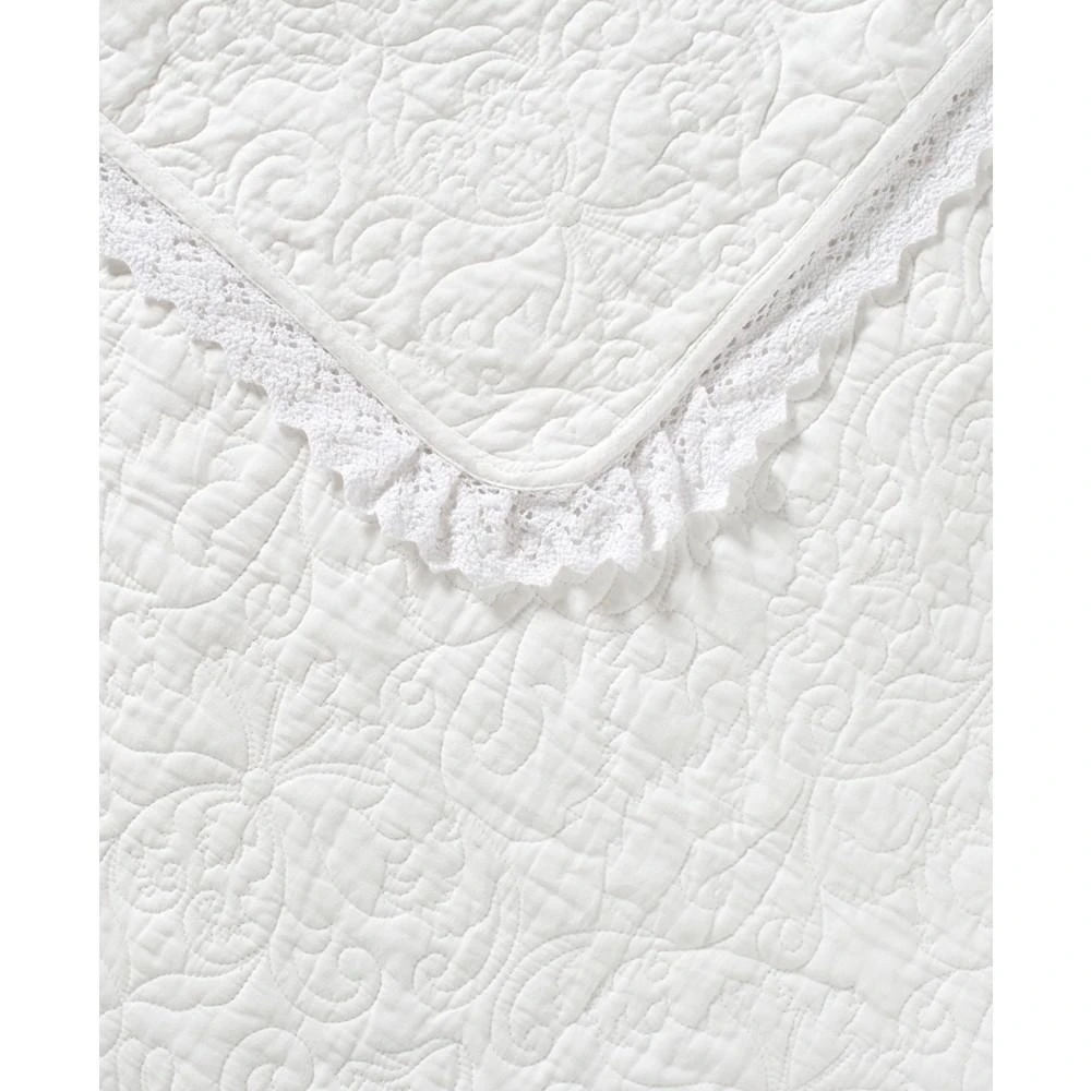 Laura Ashley Heirloom Crochet Quilt Set 5
