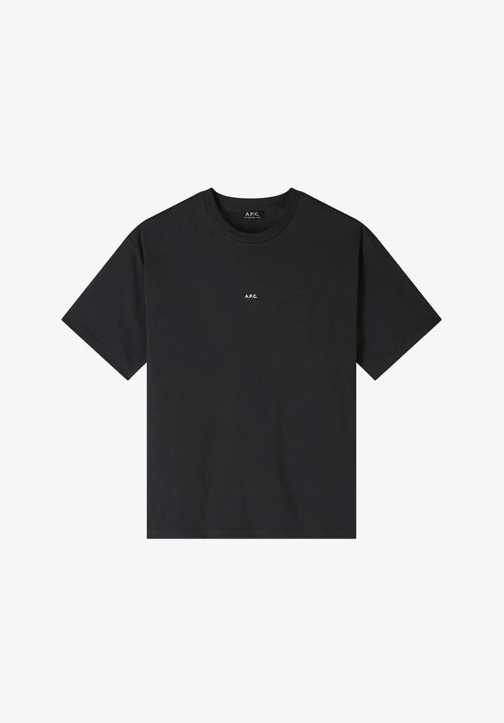 A.P.C. Boxy Micro Logo T-shirt 2
