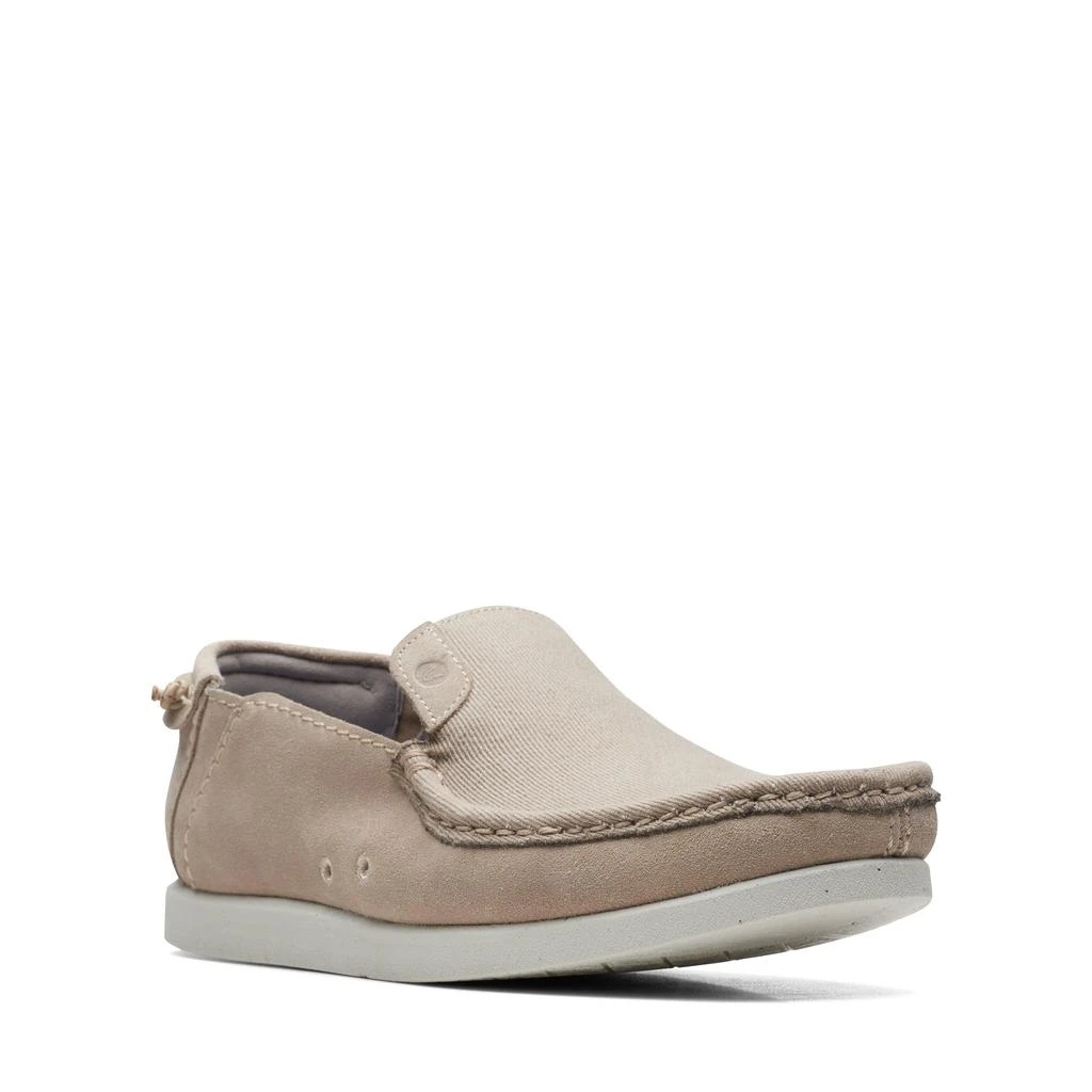 Clarks ShacreLiteStep in Beige Suede 2