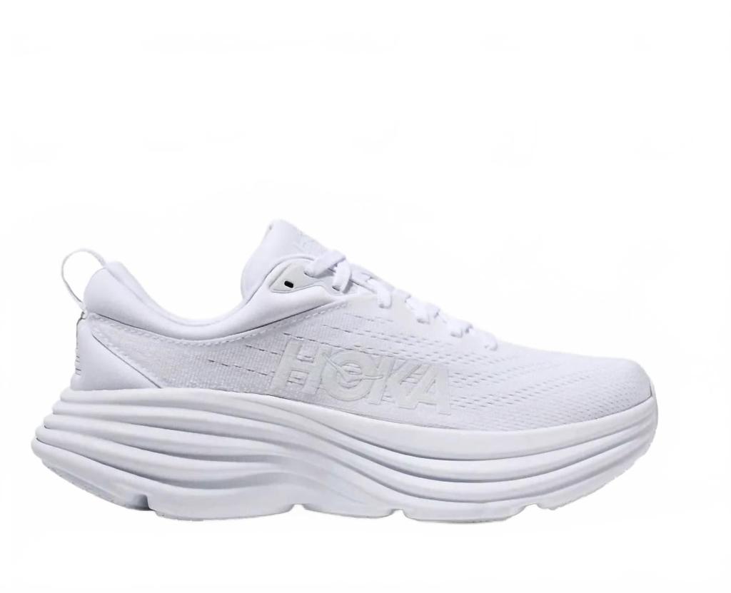 Hoka One One Women’S Bondi 8 Shoe In White