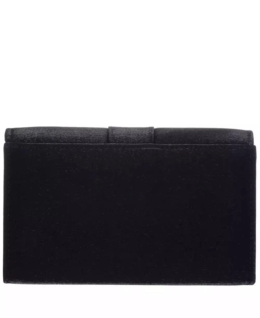 Nina Tiered Crystal Bow Flap Clutch 2