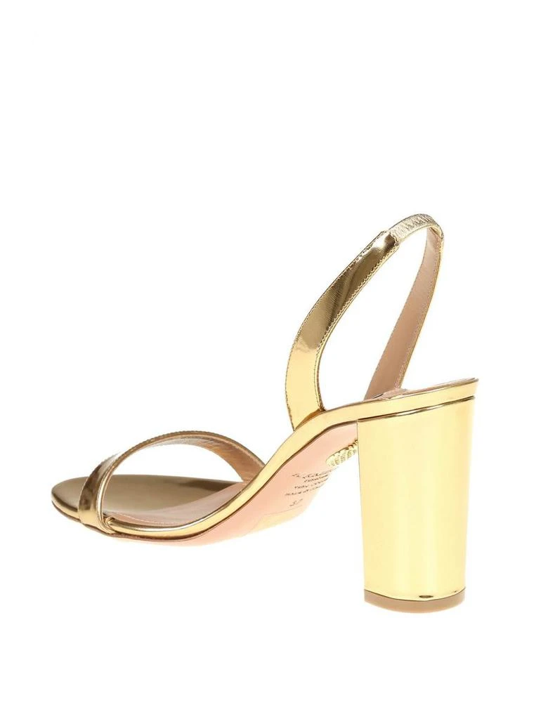 Aquazzura Aquazzura Mirrored Leather Sandal 4