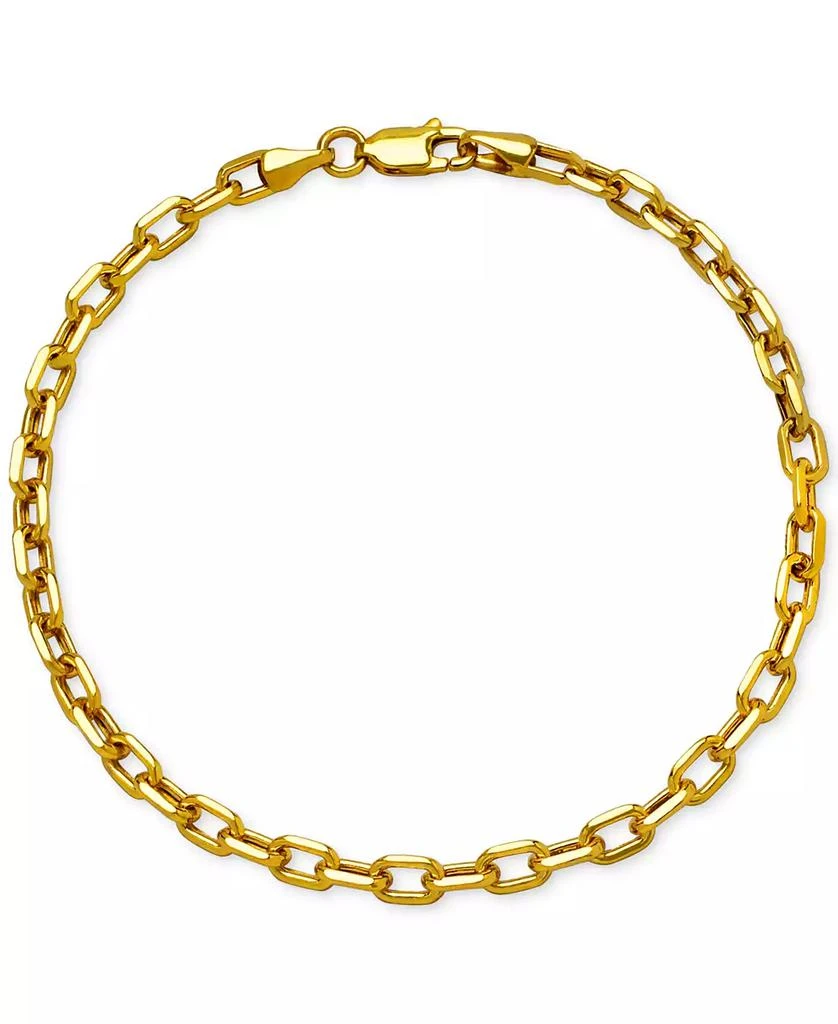 Macy
s Paperclip Link Chain Bracelet in 14k Gold 7-1/2" 1