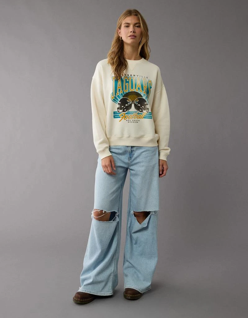 AE AE NFL Jacksonville Jaguars Crew Neck Sweatshirt 5
