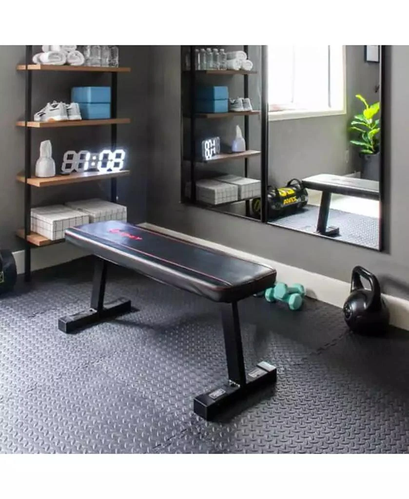 BalanceFrom Fitness 96 Sq Ft Interlocking Exercise Mat Tiles, Black (2 Pack) 10